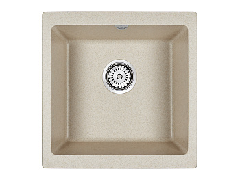 Кухонная мойка Paulmark GERA 50 PM104546-BE 45х46 цвет бежевый